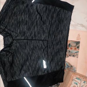 Athletic reflective shorts